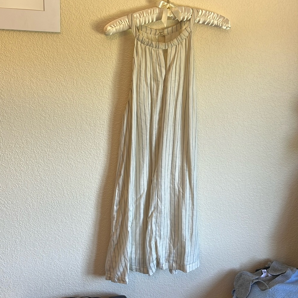 Cream with black stripes Dress!